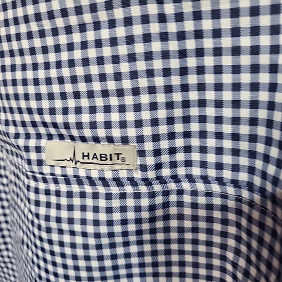 HABIT Crayfish Creek Long Sleeve Men’s X-Large Tech Button-up River Shirt NWT - Picture 5 of 10